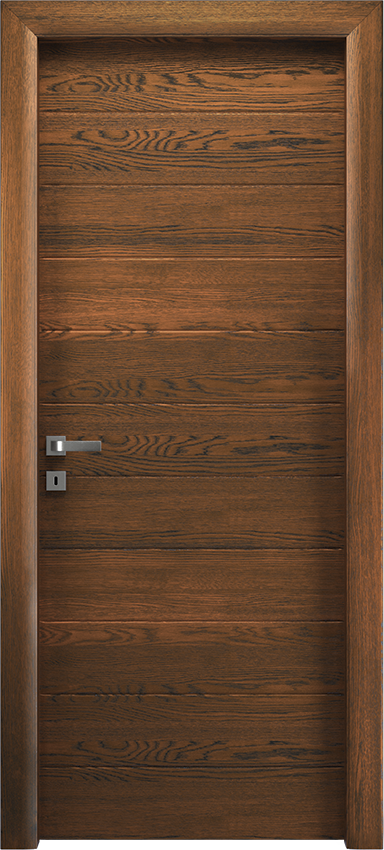 Porta da interni a battente DECA 10/INC, Io2023 - Rovere whisky - Garofoli