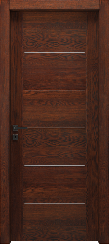 Porta da interni a battente 5/F/2015, Mirawood - Rovere wenge' - Garofoli