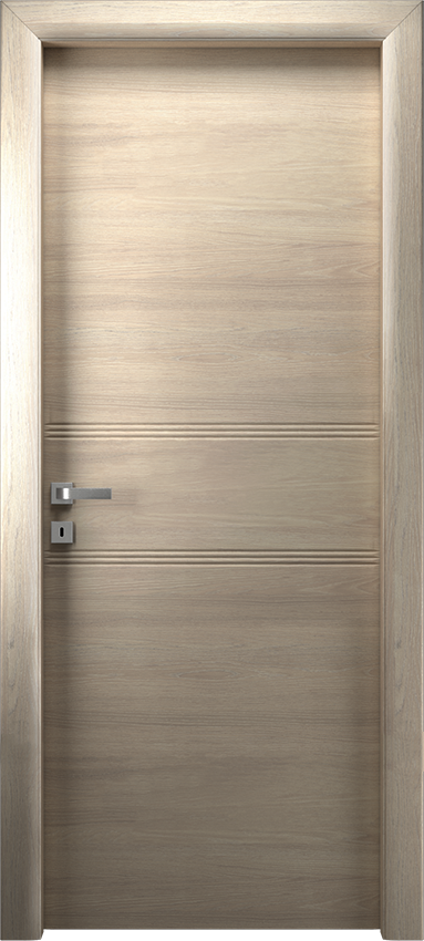 Porta da interni a battente DUEONDA 2/O/3/INC, Io2023 - Rovere ice - Garofoli