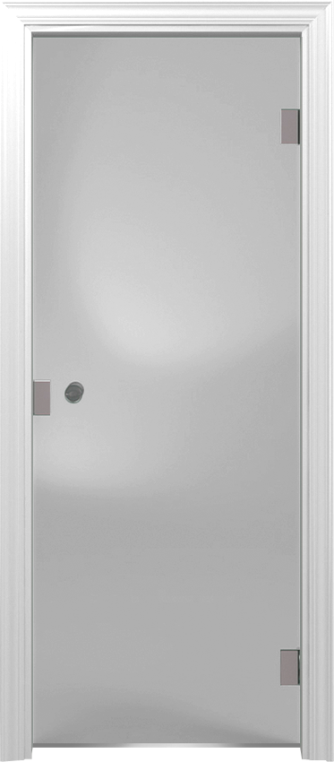 Porta da interni a battente 1/T/V TUTTOVETRO, Classica - Laccato bianco - Garofoli