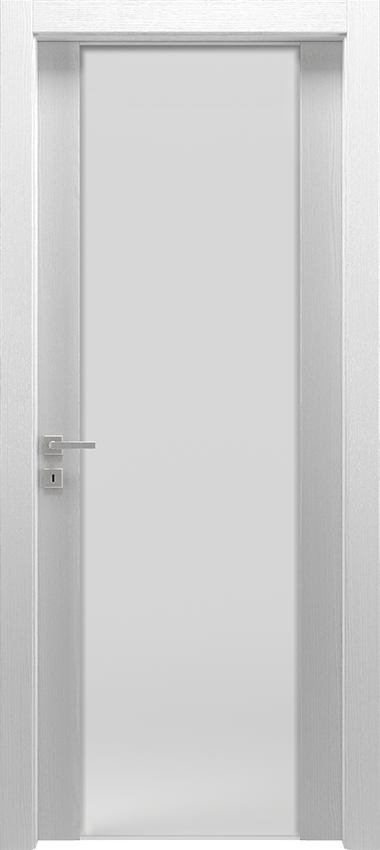 Interior swinging door 1/V/ST/2015, Mirawood - Lacquered oak white - Garofoli