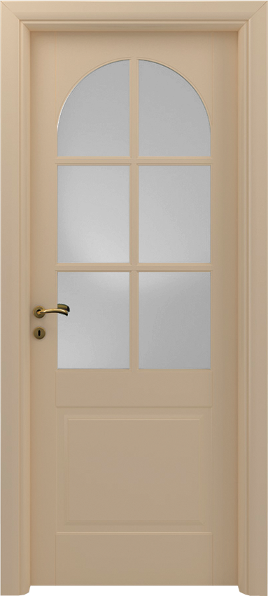 Interior swinging door CIONE 1/B/6/V/A, Sublimia - Ivory lacquered - Garofoli