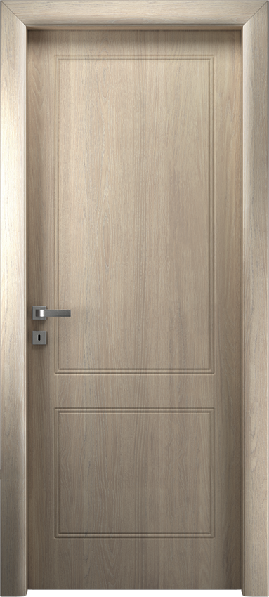 Porta da interni a battente BIONDA 2/B, Io2023 - Rovere ice - Garofoli