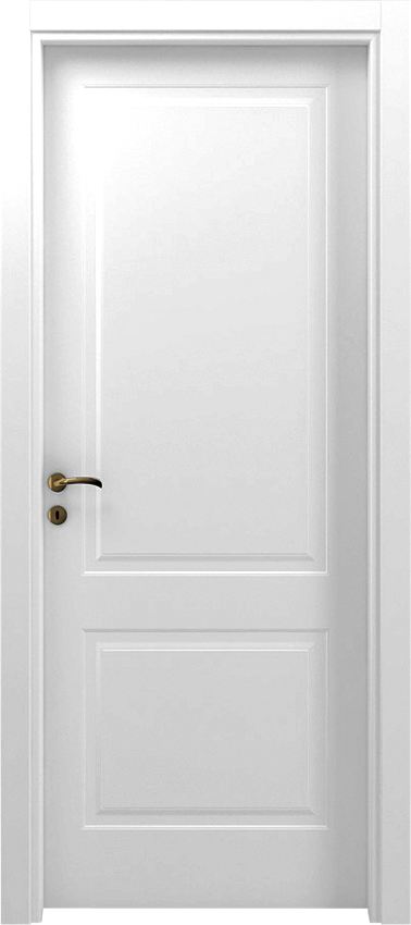 Interior swinging door DESTA 2/B, Mirabilia - White lacquered - Garofoli