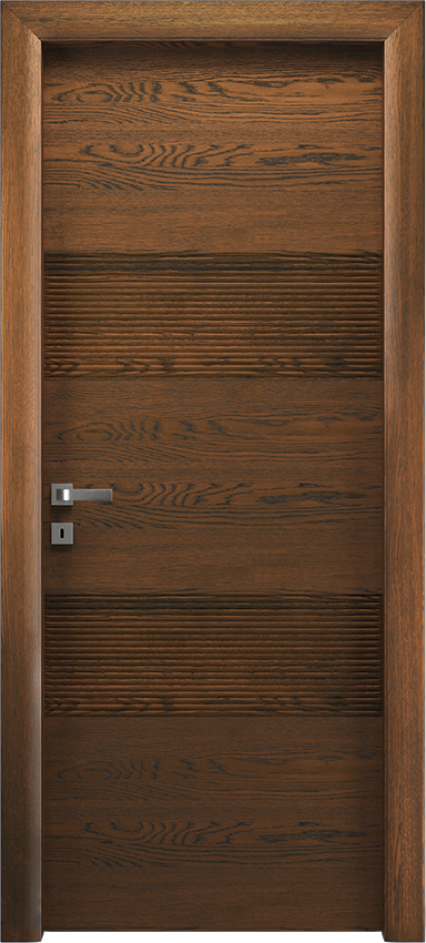 Porta da interni a battente STARONDA 2/D, Io2023 - Rovere whisky - Garofoli