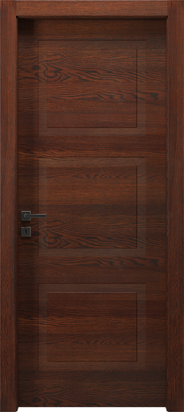 Porta da interni a battente 3/B, Mirawood - Rovere wenge' - Garofoli