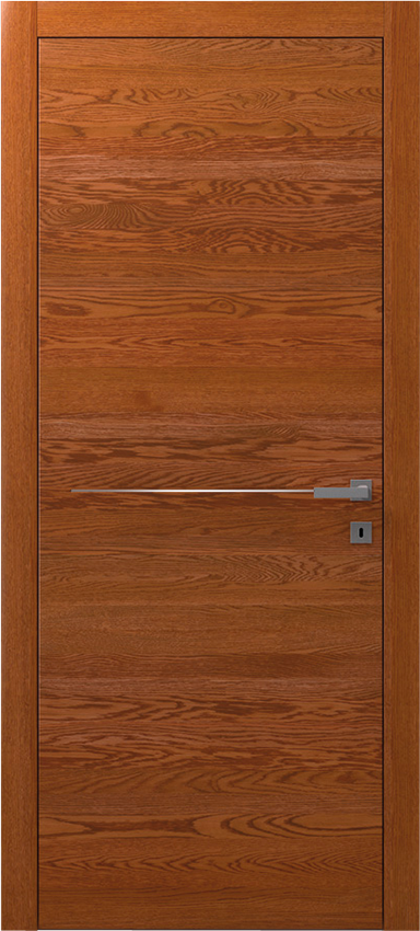 Interior swinging door SPATIO UNO 1/F, Poema - Oak teak - Garofoli