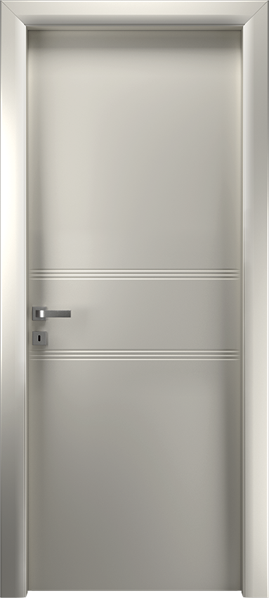 Interior swinging door DUEONDA 2/O/3/INC, Io di Garofoli - Ral 9010 - Garofoli