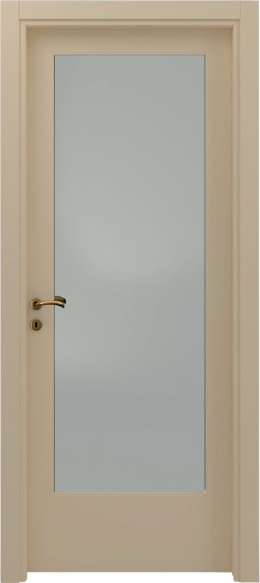 Interior swinging door BILA 1/V, Mirabilia - Ivory lacquered - Garofoli