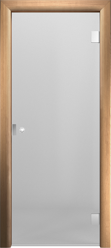 Interior swinging door TUTTOVETRO 1/T/V, Io di Garofoli - Oak bleached - Garofoli