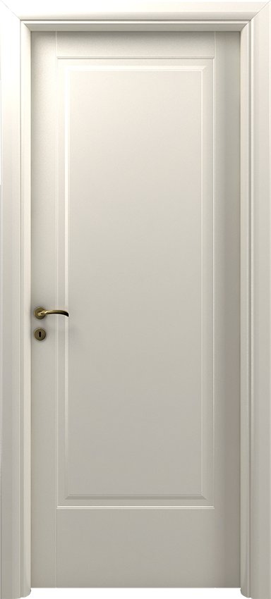 Interior swinging door BARNABA 1/B, Sublimia - Ral 9001 - Garofoli