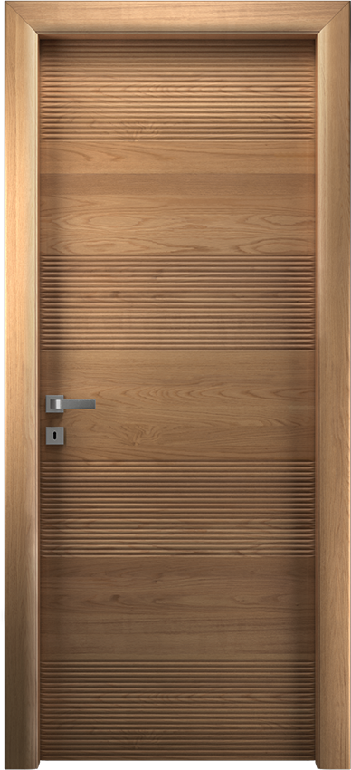 Interior swinging door PANONDA 4/D, Io di Garofoli - Oak bleached - Garofoli