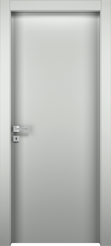 Interior swinging door MANA 1L 50, Milia - Ral 7035 - Garofoli