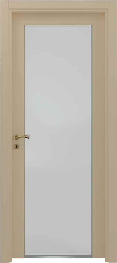 Interior swinging door TINA 1/V/2001, Mirabilia - Ivory lacquered - Garofoli