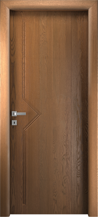 Interior swinging door DIBLA 2/P, Io di Garofoli - Oak earth - Garofoli