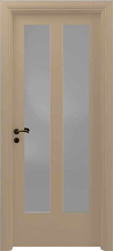 Interior swinging door GAGGIO 2/V/98, Sublimia - Dove grey lacquered - Garofoli