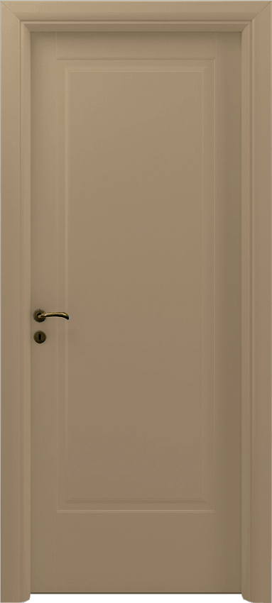 Interior swinging door BARNABA 1/B, Sublimia - Dove grey lacquered - Garofoli