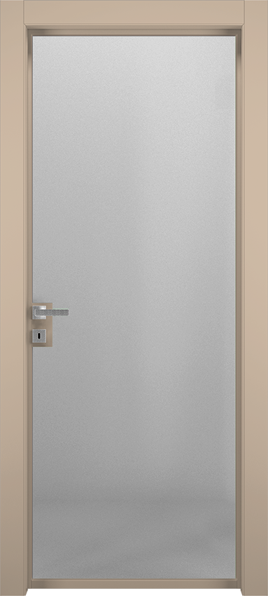 Interior swinging door IVE 1V 50, Milia - Dove grey lacquered - Garofoli