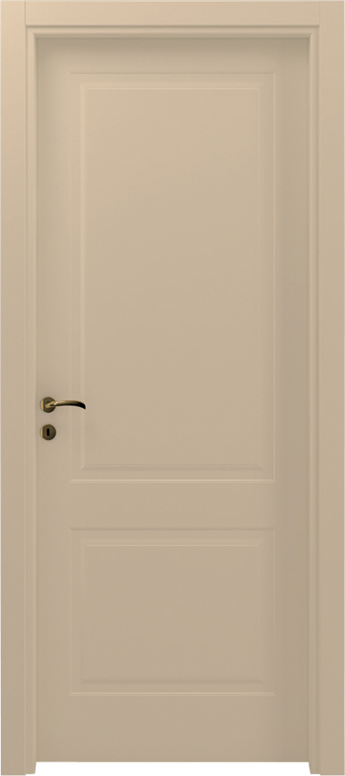 Interior swinging door DESTA 2/B, Mirabilia - Dove grey lacquer - Garofoli