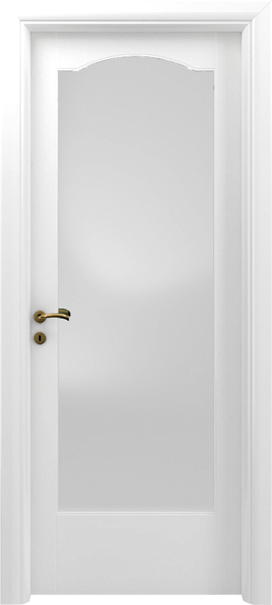 Interior swinging door FASONIA 1/V/C, Sublimia - White lacquered - Garofoli