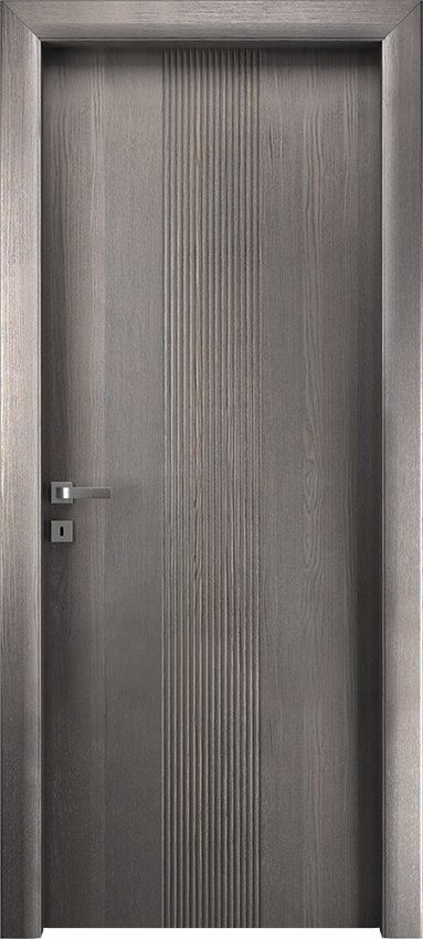 Interior swinging door PERONDA 1/D, Io di Garofoli - Oak stone - Garofoli