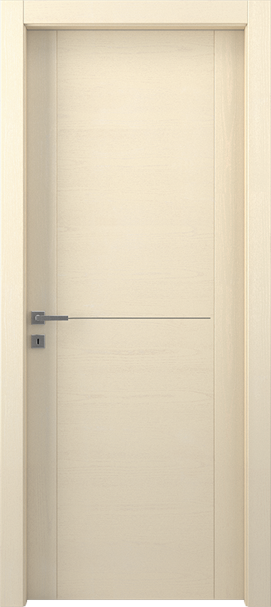 Interior swinging door 1/F/2015, Mirawood - Lacquered oak ivory - Garofoli